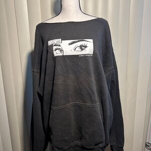 Brandy Melville off shoulder sweatshirt